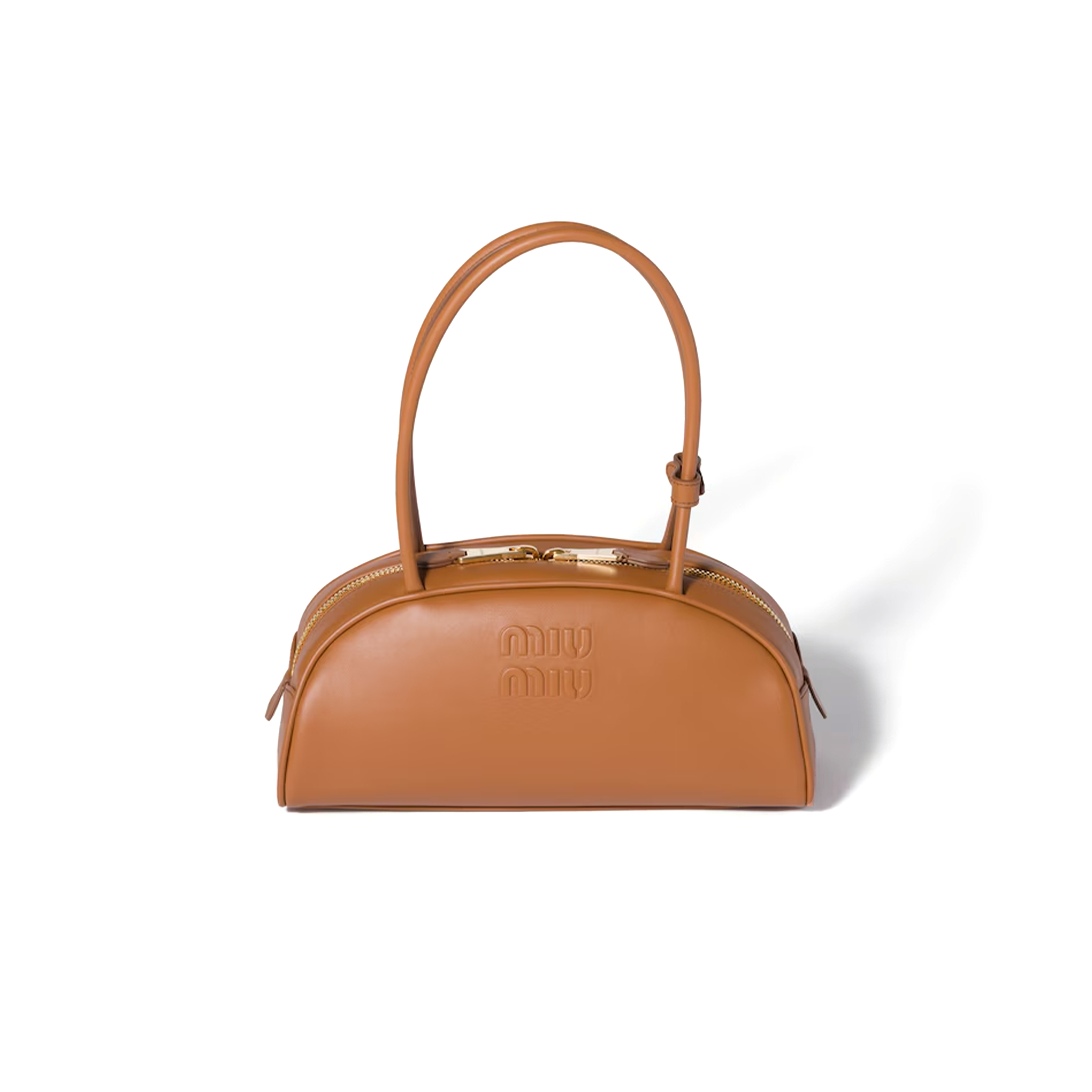 MIU MIU BEAU LEATHER BAG 5BB193 (30*13.5*13cm)